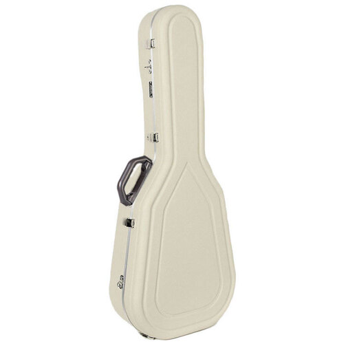 Hiscox Pro-II Series Jumbo Acoustic Guitar Case in Ivory