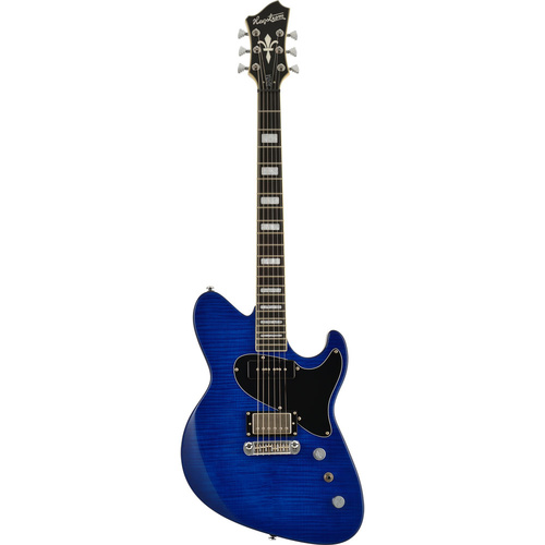 Hagstrom Adina Electric Guitar in Blue Sky Gloss