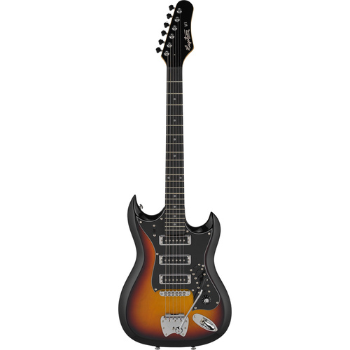 Hagstrom H-III Retroscape Guitar in 3-Tone Sunburst