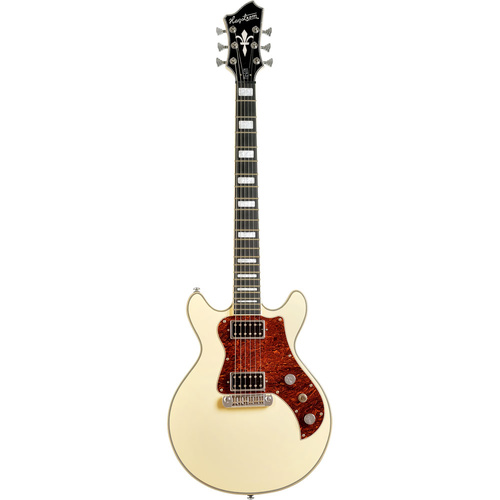 Hagstrom Megin Electric Guitar in Creme Gloss