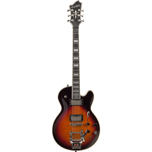 Hagstrom Tremar Super Swede Guitar in Vintage Sunburst Gloss