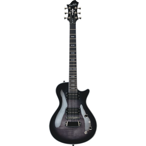 Hagstrom Ultra Swede Electric Guitar in Cosmic Black Burst Gloss