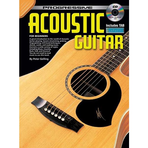 Progressive Acoustic Guitar Book/CD