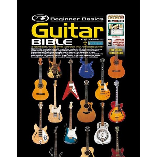 Beginner Basics Guitar Bible Book/DVD-Rom/DVD(5)