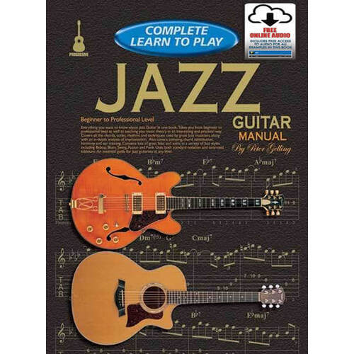 Progressive Complete Learn To Play Jazz Guitar Book/Online Audio