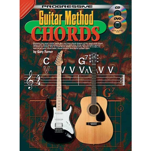 Progressive Guitar Method Chords Book/CD/DVD