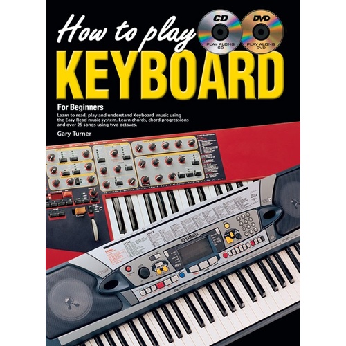 How To Play Keyboard for Beginners Book/CD/DVD