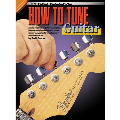 Progressive How To Tune Guitar Book/CD