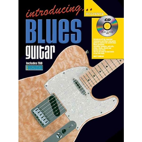 Introducing Blues Guitar Book/CD