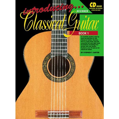 Introducing Classical Guitar Book/CD Learn To Play Books