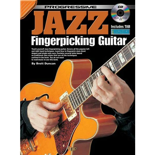 Progressive Jazz Fingerpicking Book/CD