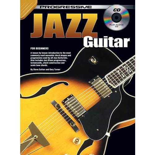 Progressive Jazz Guitar Book/CD