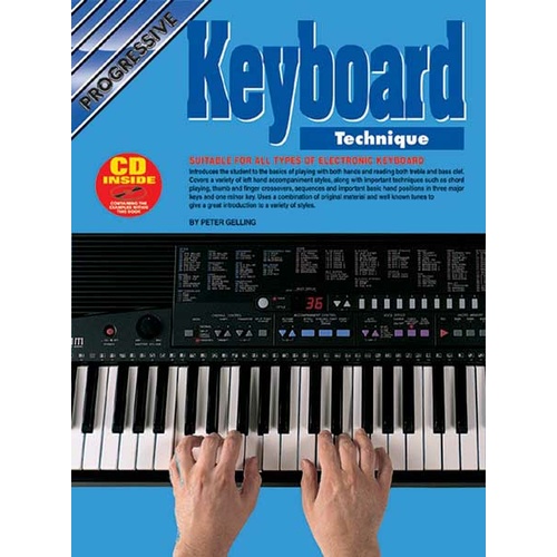 Progressive Keyboard Technique Book/CD