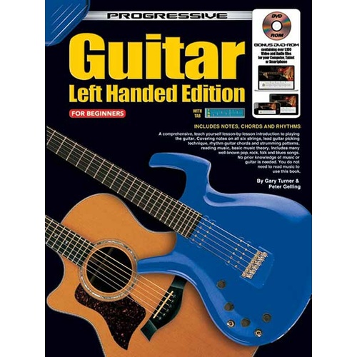 Progressive Guitar Left Handed Edition Book/DVD-Rom