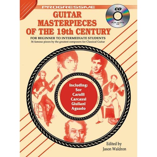 Progressive Guitar Masterpieces Of The 19th Century Book/CD