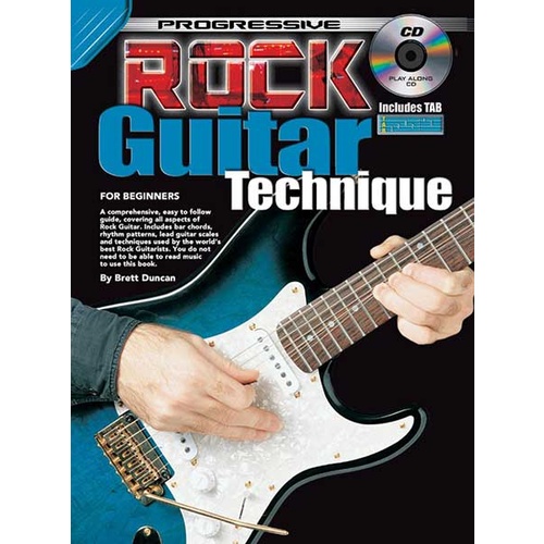 Progressive Rock Guitar Technique Book/CD