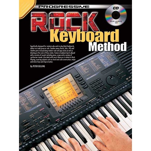 Progressive Rock Keyboard Method Book/CD