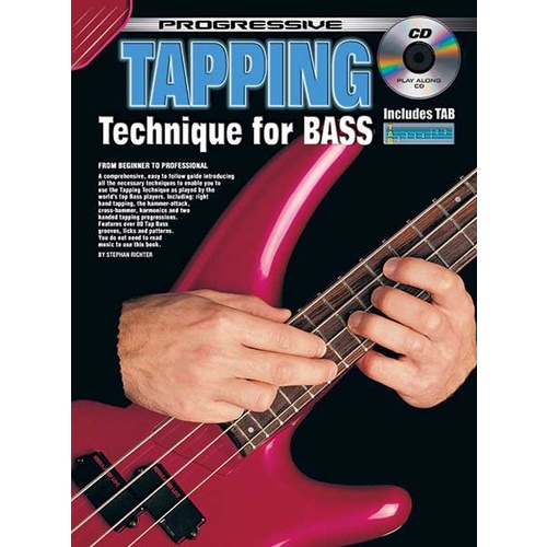 Progressive Tapping Technique for Bass Book/CD