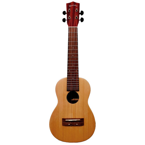 Kealoha KS-Series Soprano Ukulele with Solid Spruce Top in Natural Matt Finish
