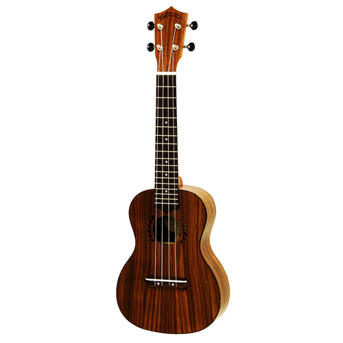 Leolani Solid Koa Series Concert Ukulele with Gigbag