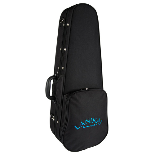 Lanikai Polyfoam Soprano Ukulele Case in Black