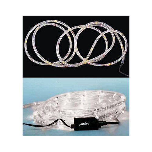 MBT Lighting IRL20 Ice Rope Light with Multi-Colour Pattern Lighting & Controller - 20ft
