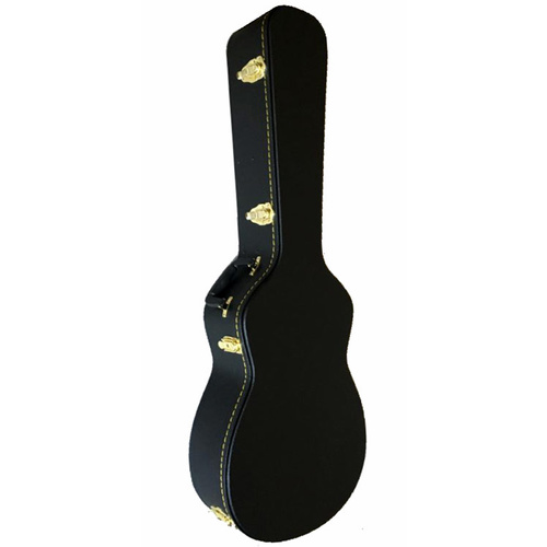 MBT Wooden Parlour Acoustic Guitar Case in Black