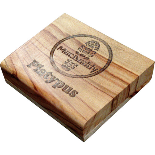 Macdaddy MDP2 "Platypus" Compact Stomp Box in Natural Finish