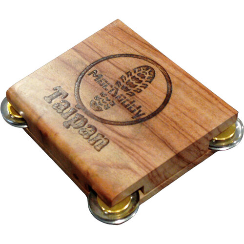 Macdaddy MDT2 "Taipan" Compact Stomp Box in Natural Finish