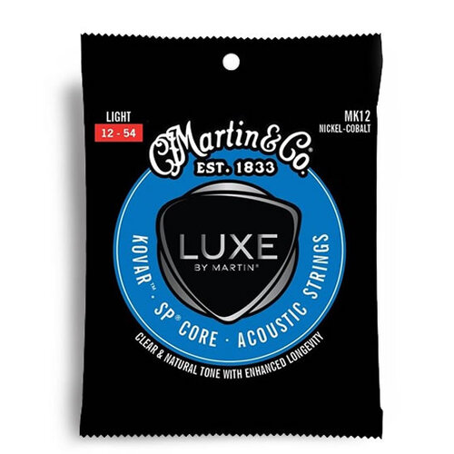 Martin Luxe Series Kovar SP Nickel Cobalt Light Guitar String Set (12-54)