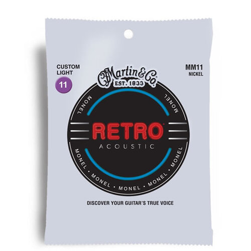 Martin Retro Custom Light Guitar String Set (11-52)