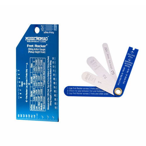 Music Nomad Precision Fret Rocker+ and Fret Gauge Kit