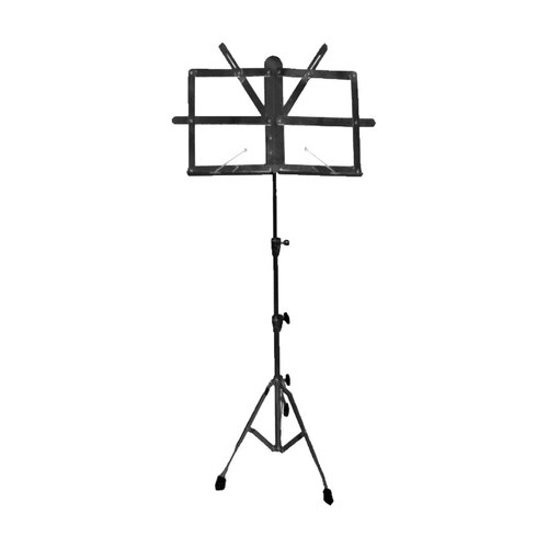 Peace Deluxe Compact Sheet Music Stand in Black Finish