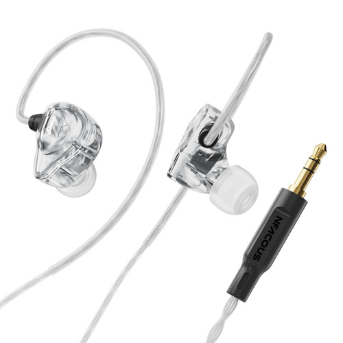 NF ACOUS NM10 Professional Series In-Ear Monitor Earphones in Clear