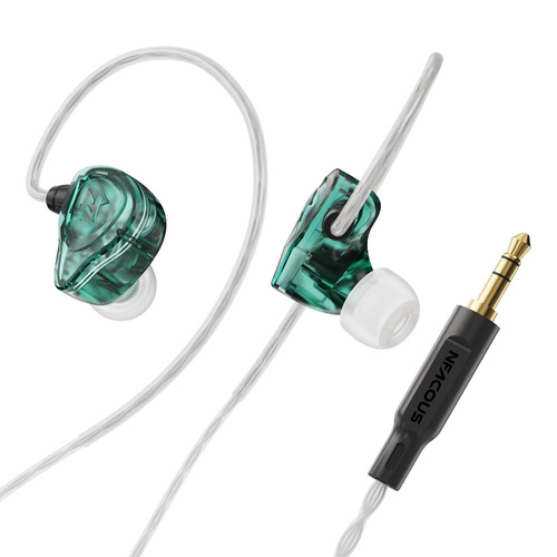 NF ACOUS NM10 Professional Series In-Ear Monitor Earphones in Green