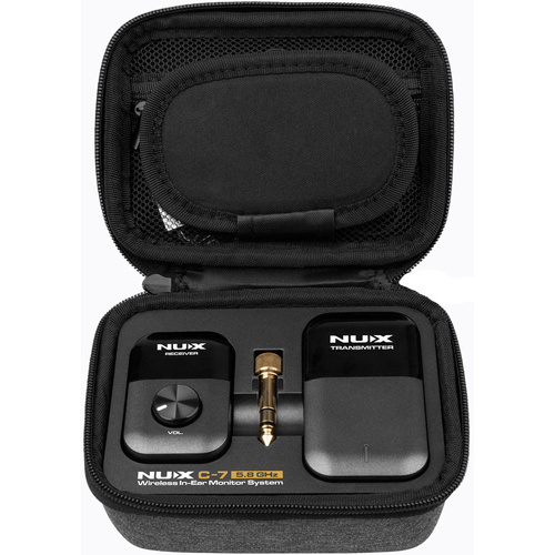 NU-X C7RC 5.8 GHz Stereo Wireless In-Ear Monitoring System