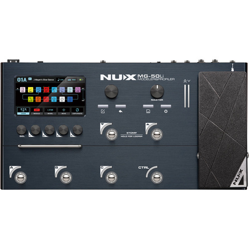 NU-X MG-50Li Versatile Guitar/Bass Modeler & Profiler