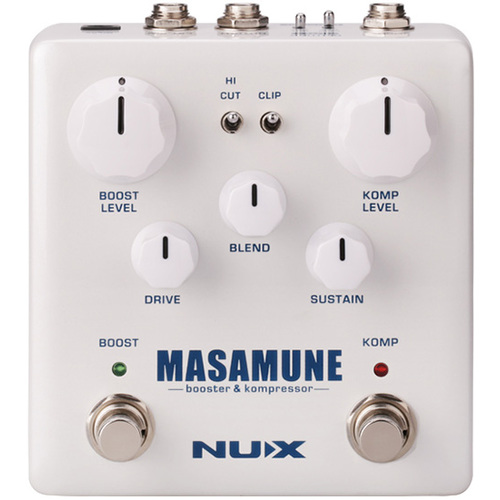 NU-X Verdugo Series Masamune Analog Compressor & Booster Pedal
