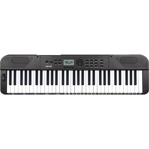 NU-X NEK-110 Portable 61-Note Keyboard in Black