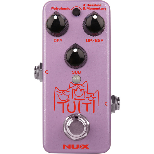 NU-X Mini Core Series "Tutti" Polyphonic Octave Effects Pedal