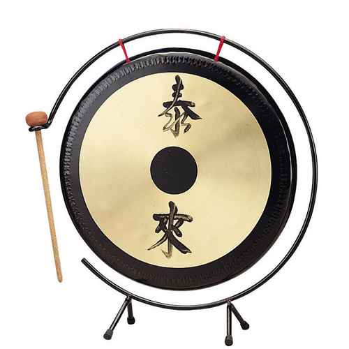 Opus Percussion 12" Gong with Stand & Mallet