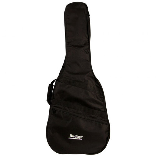 On Stage Acoustic Guitar Bag with Front Zipper Pocket