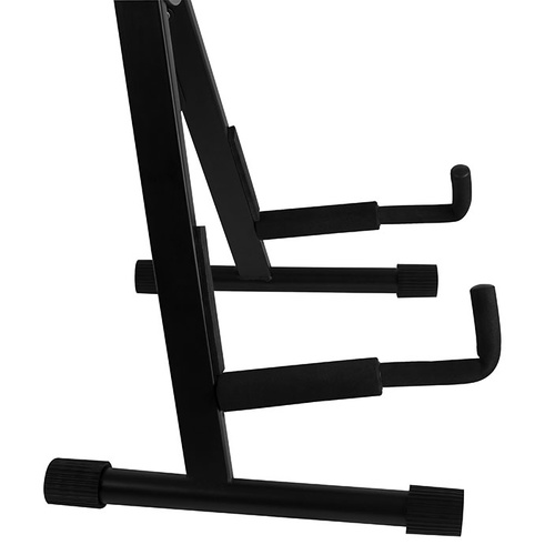 On Stage QuikSqueeze Heavy Duty Adjustable A-Frame Guitar Stand