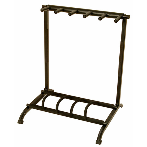 On Stage Five Space Foldable Multi Guitar Stand/Rack