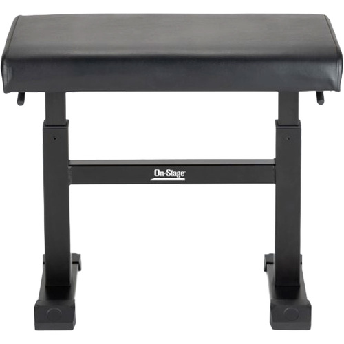 On Stage KB5503B Height-Adjustable Keyboard Bench in Black