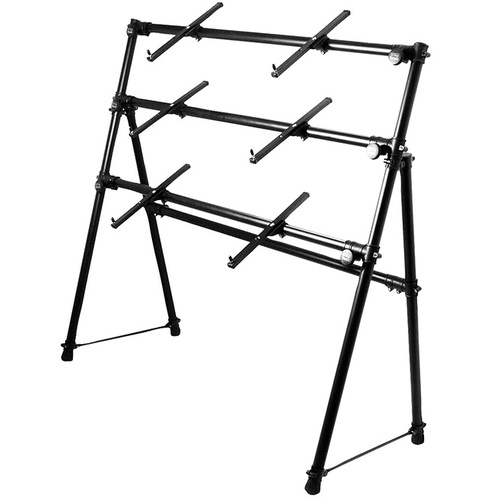 On Stage 3-Tier A-Frame Keyboard Stand