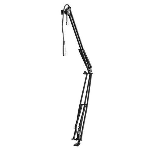 On Stage Broadcast/Webcast Microphone Boom Arm with Cable