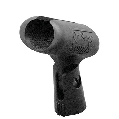 On Stage Unbreakable Rubber Mic Clip for Dynamic Mics with Adaptor