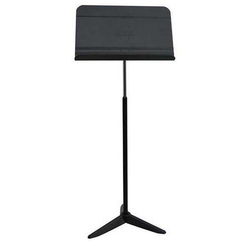 On Stage Orchestral Sheet Music Stand with Solid Bookplate