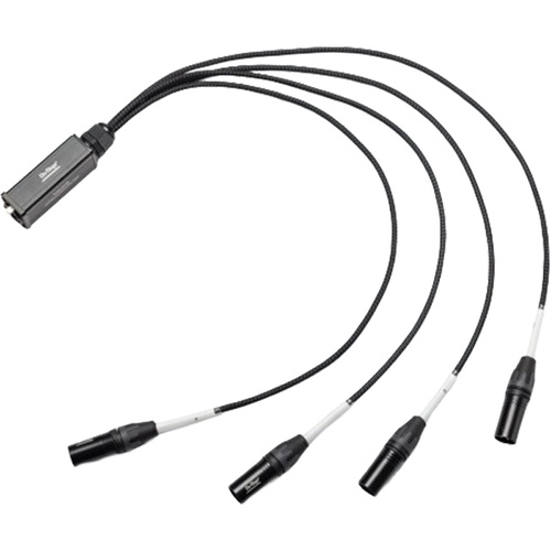 On Stage Production Grade 4-Channel Signal Snake Cable (4 x XLR Male - RJ45)